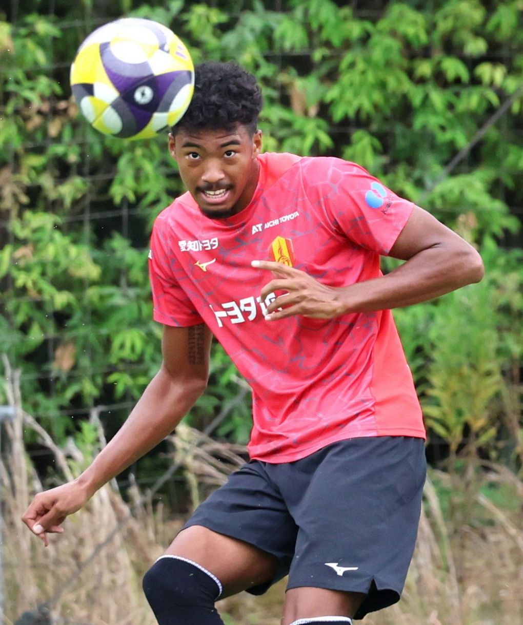 ◇名古屋グランパス 9月4日の公開練習の様子(中日スポーツ