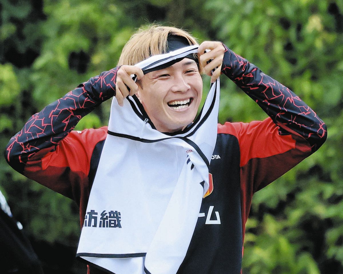 名古屋グランパスFW山岸祐也、さらなる成長へ新たな得点パターン研さん