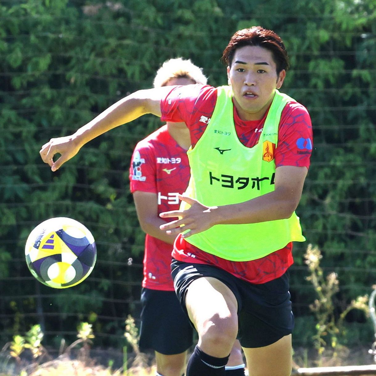 ◇名古屋グランパス 9月3日の公開練習の様子(中日スポーツ