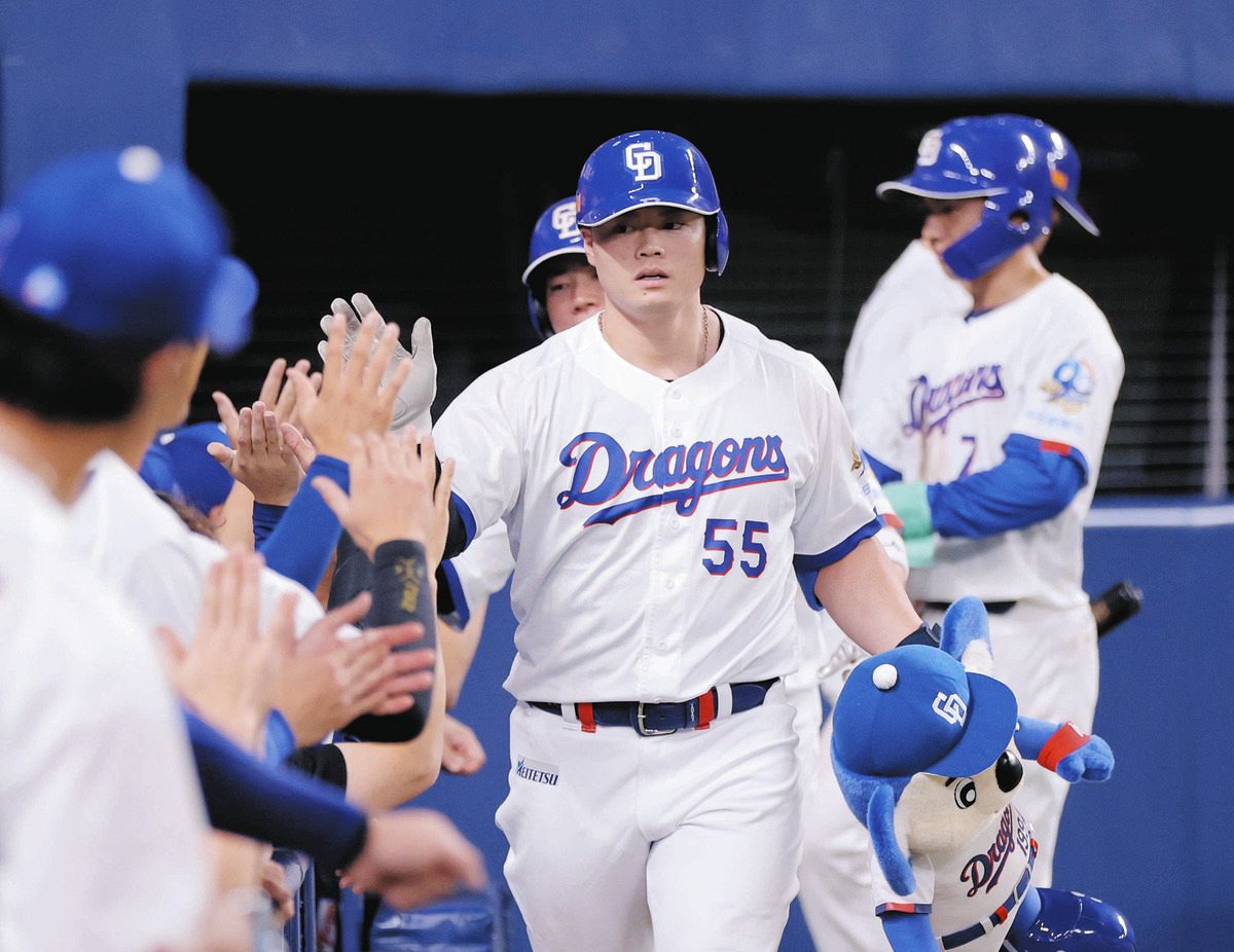 中日・細川成也が逆転23号3ラン！追い込まれてからのチェンジアップを