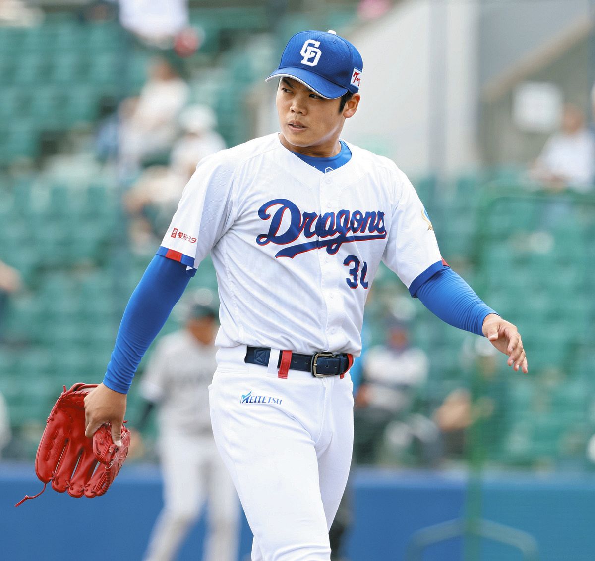 根尾昂、「狙って高めに投げにいった」1イニング3人ピシャリ！再昇格
