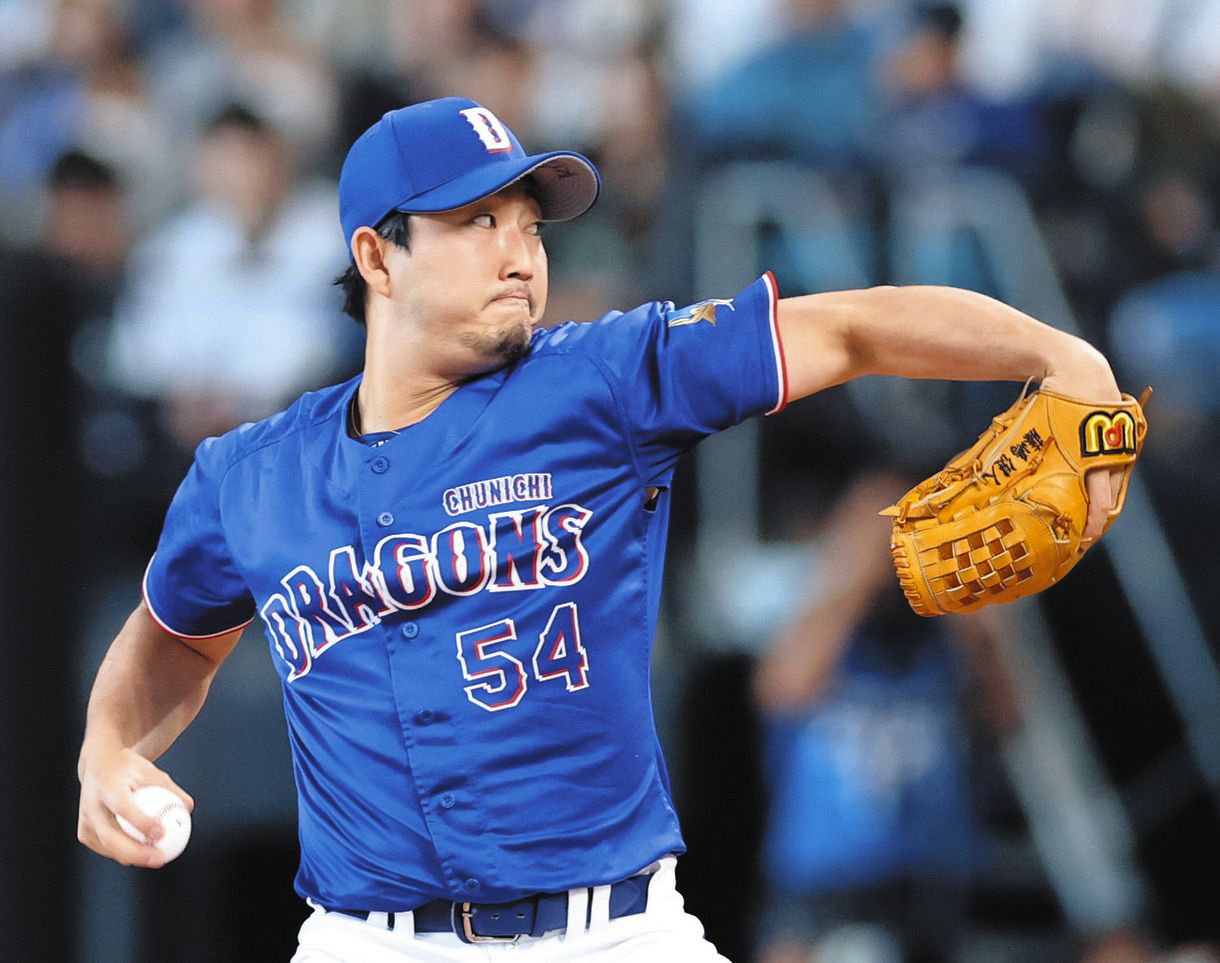 中日・藤嶋健人、今季初勝利 涌井が2者連続弾で同点許した直後に登板