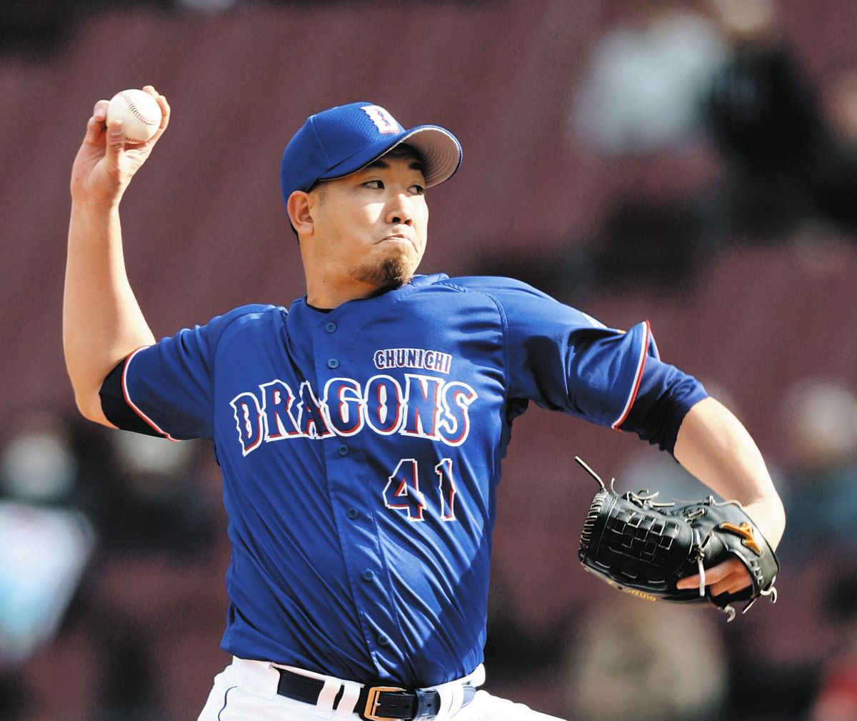 ８回に登板した勝野