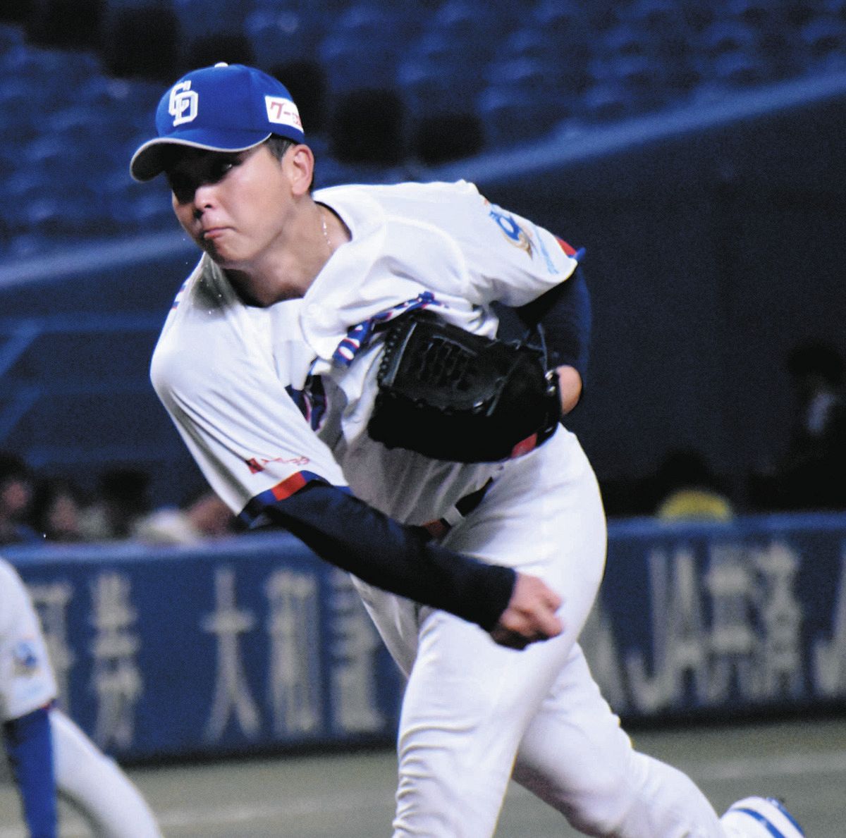 先発した中西