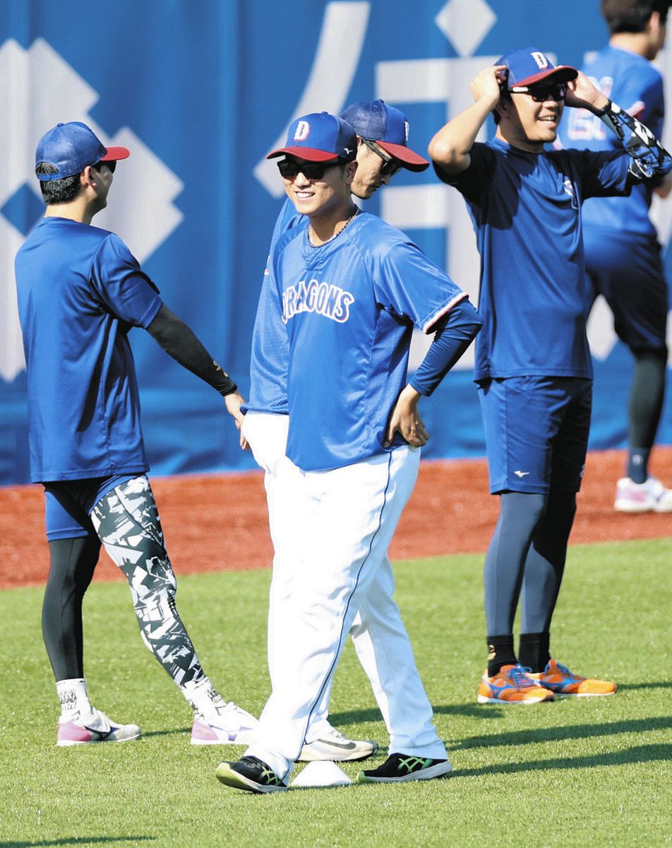 1軍に合流した中日・清水達也