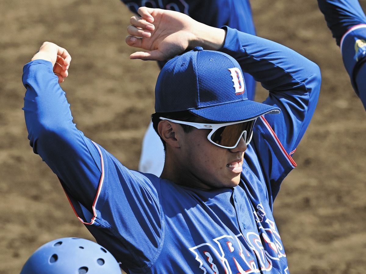 ウオーミングアップする能戸