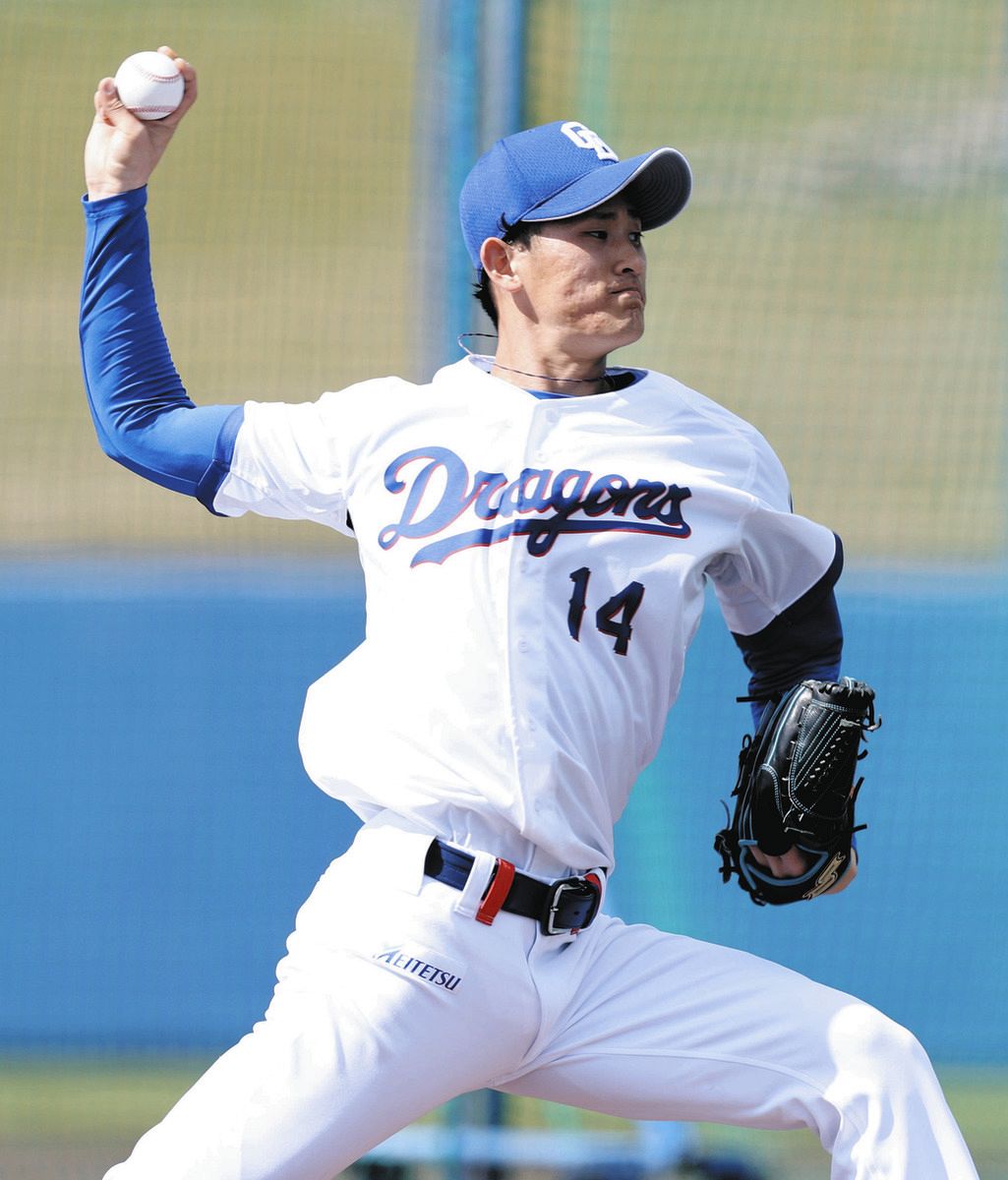 打撃投手を務めた草加