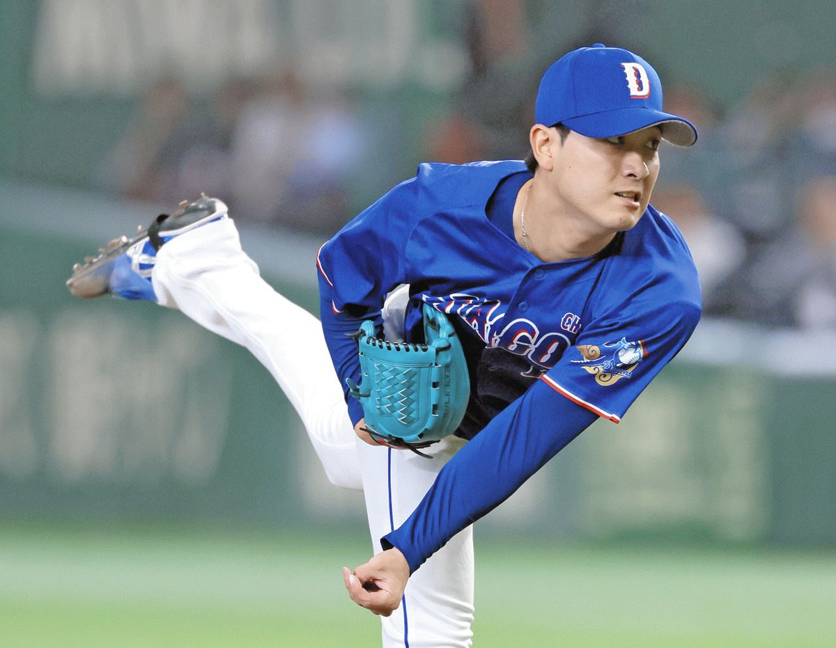 ８回に登板した吉田