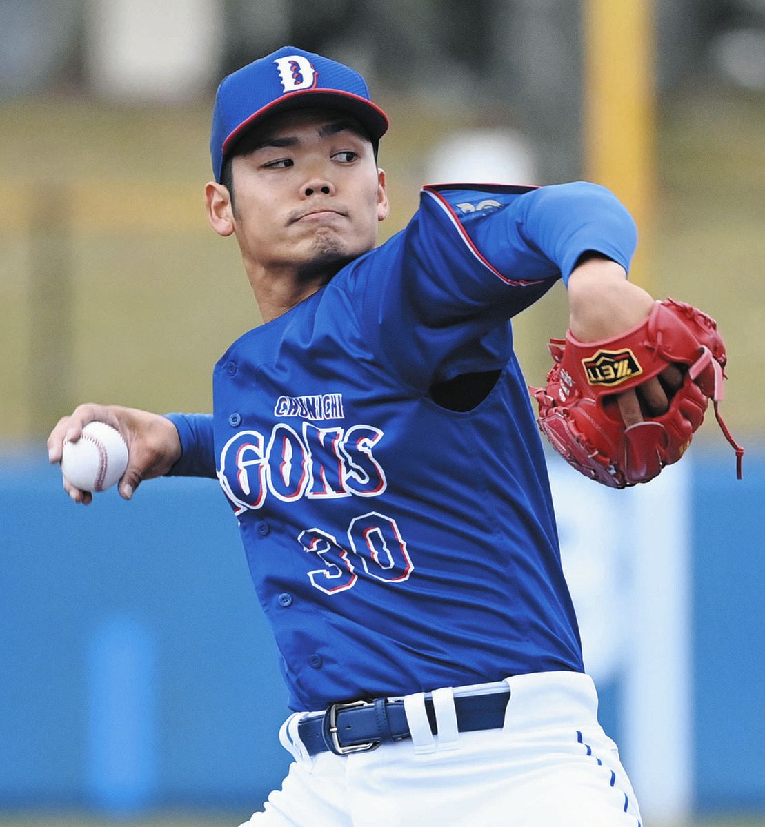 シート打撃に登板した根尾