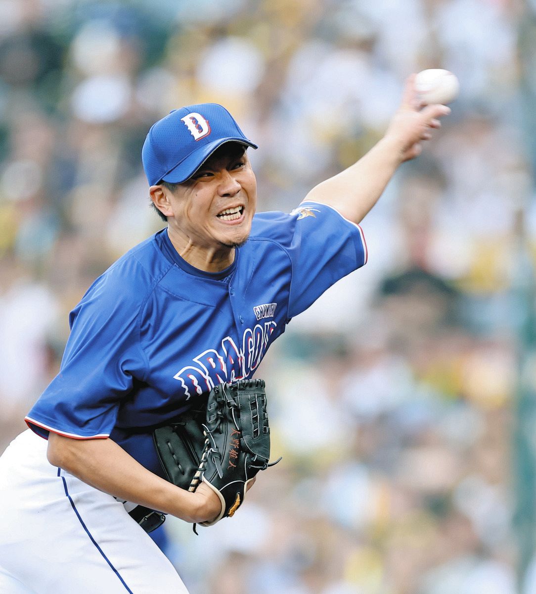 力投する中日・大野