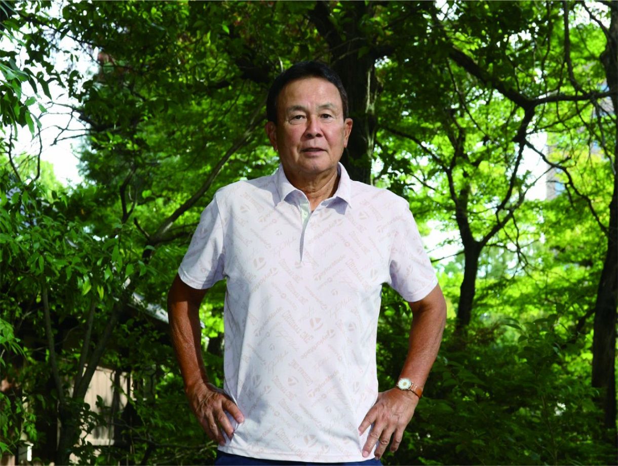 中日時代の思い出を語る大石さん＝（伊東朋子撮影）