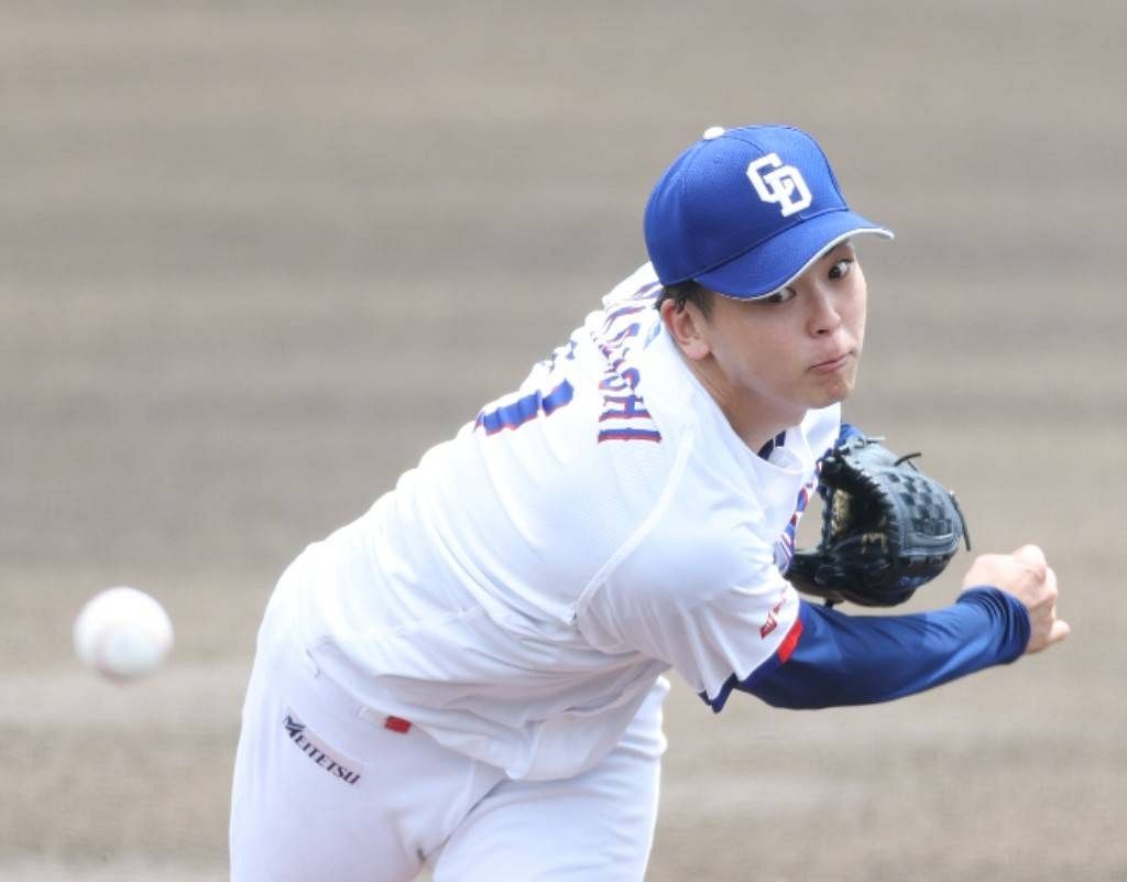 ファーム・リーグ中地区のDeNA戦に先発した中西