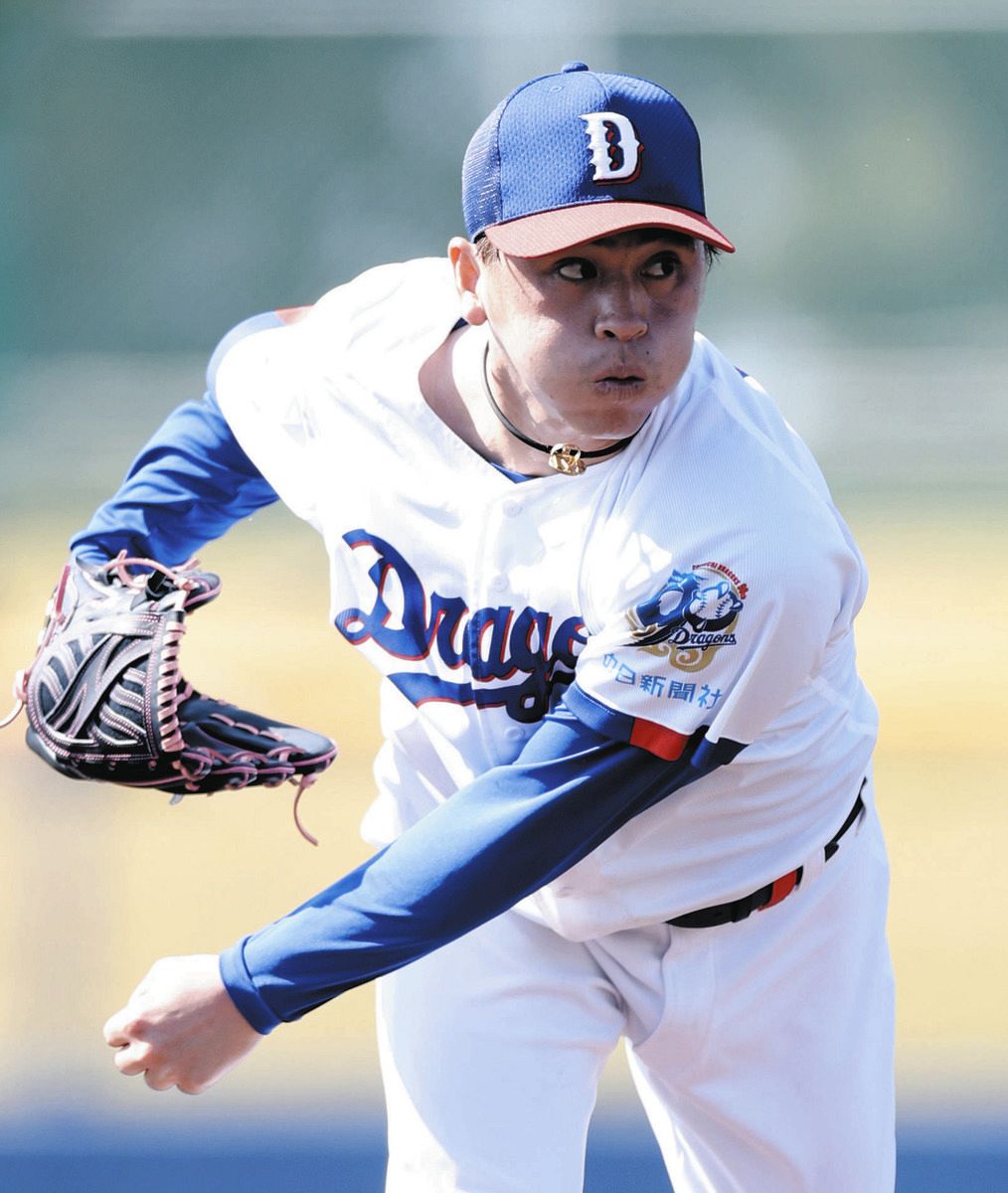 打撃投手を務めた三浦