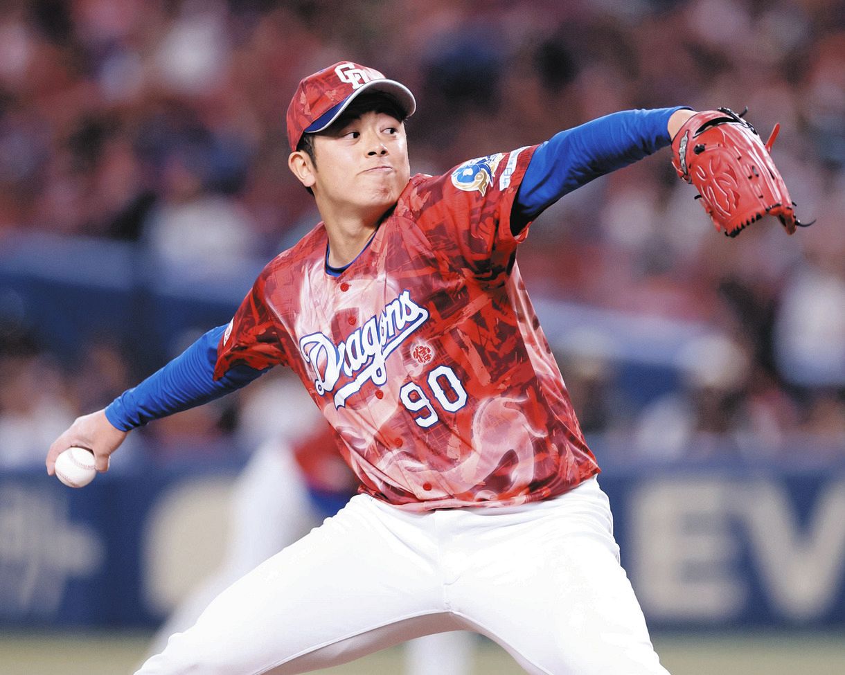 ９回に登板した松山