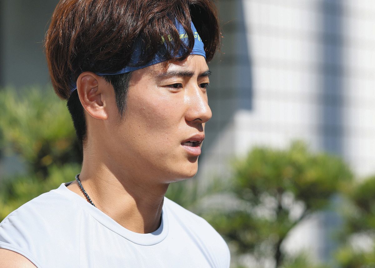 中日の監督就任が決定的となった工藤公康さんについて話す上林