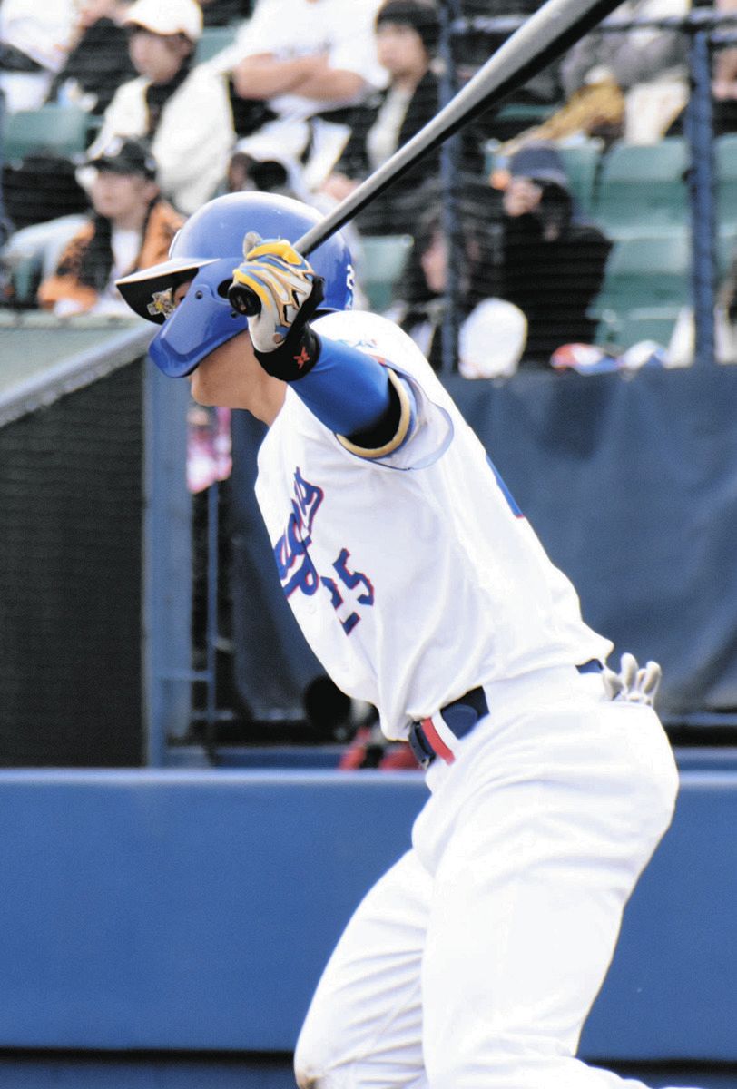 適時打を含む３安打を放った石川昂