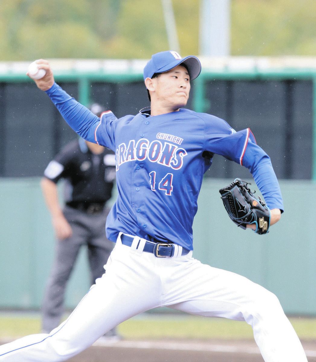 先発した中日・草加