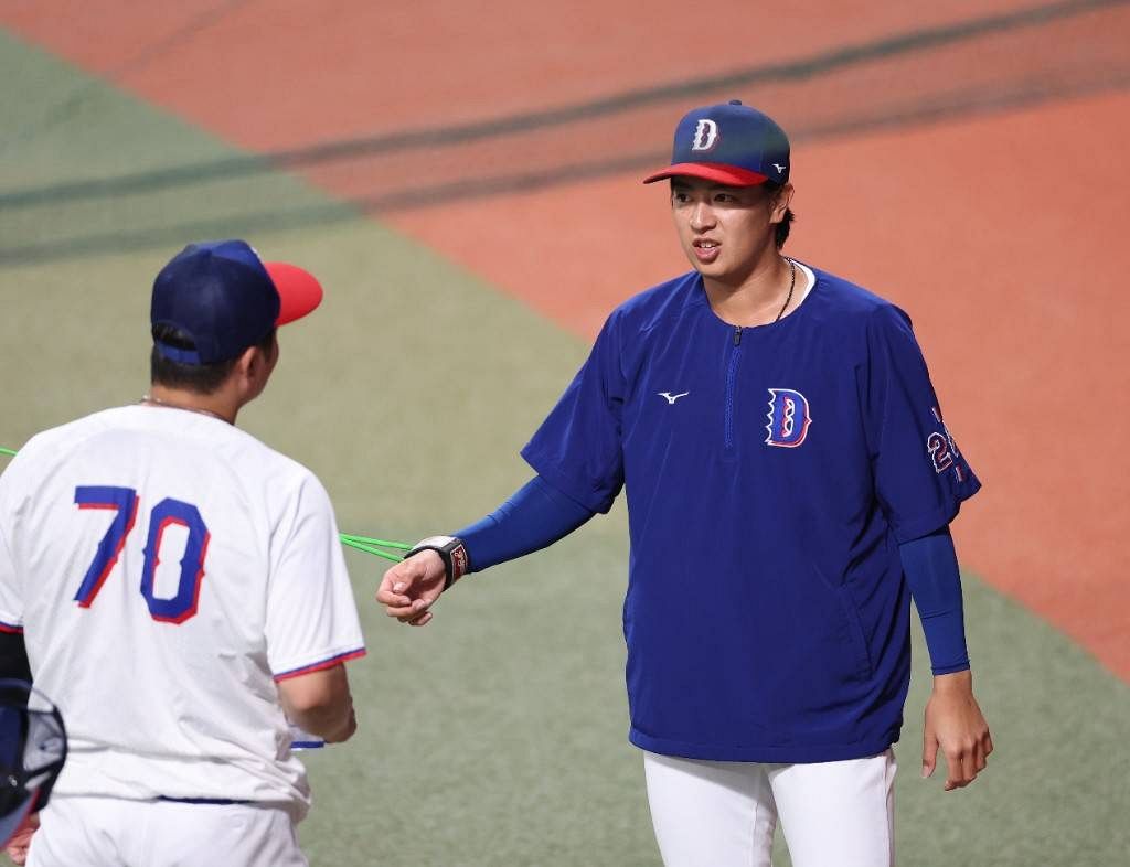 1軍に合流した仲地