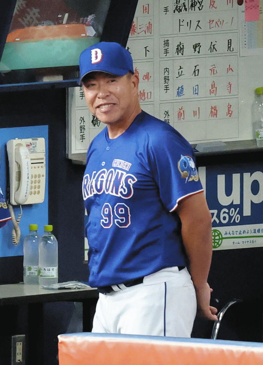 中日・井上監督