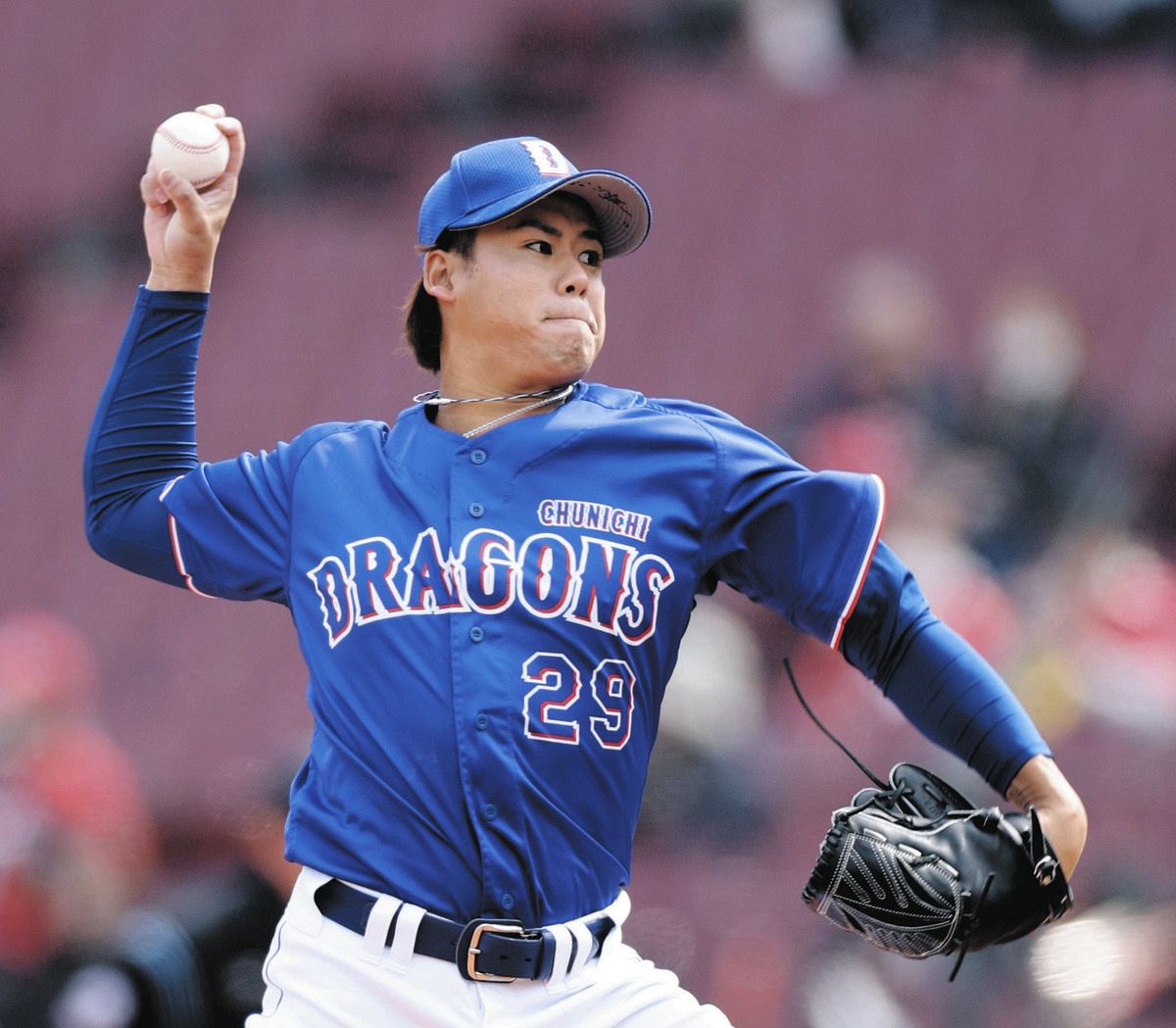 広島戦に先発した松木平