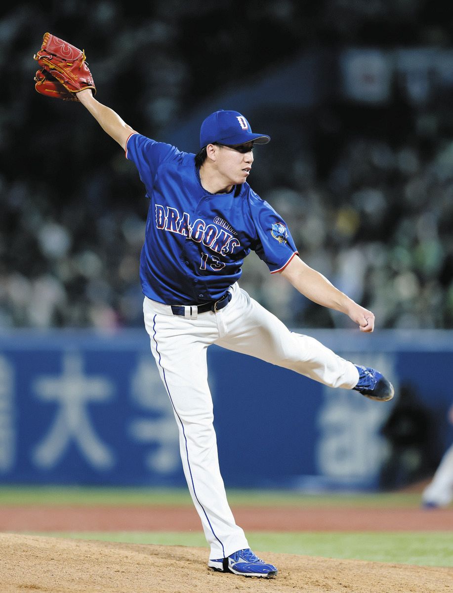 ７回に登板した橋本