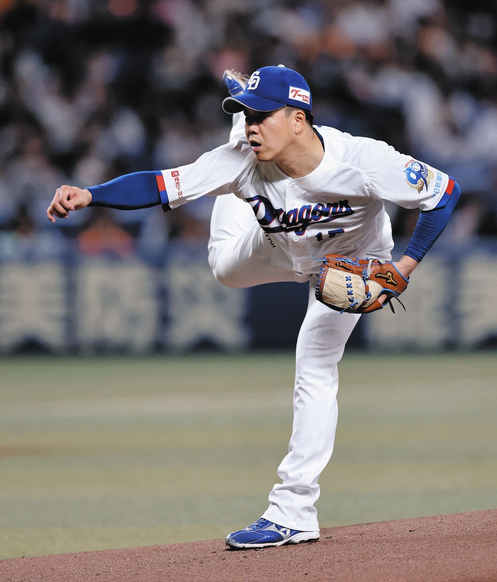 巨人戦に先発した柳
