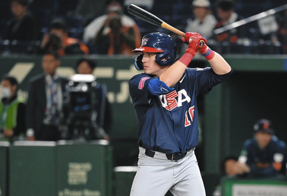 第３回ＷＢＳＣプレミア１２の日本戦にアメリカ代表として出場したウォード