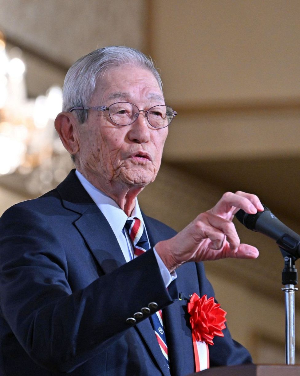 「権藤主義~私の野球論~」をテーマに話す、元中日ドラゴンズ投手の権藤博さん