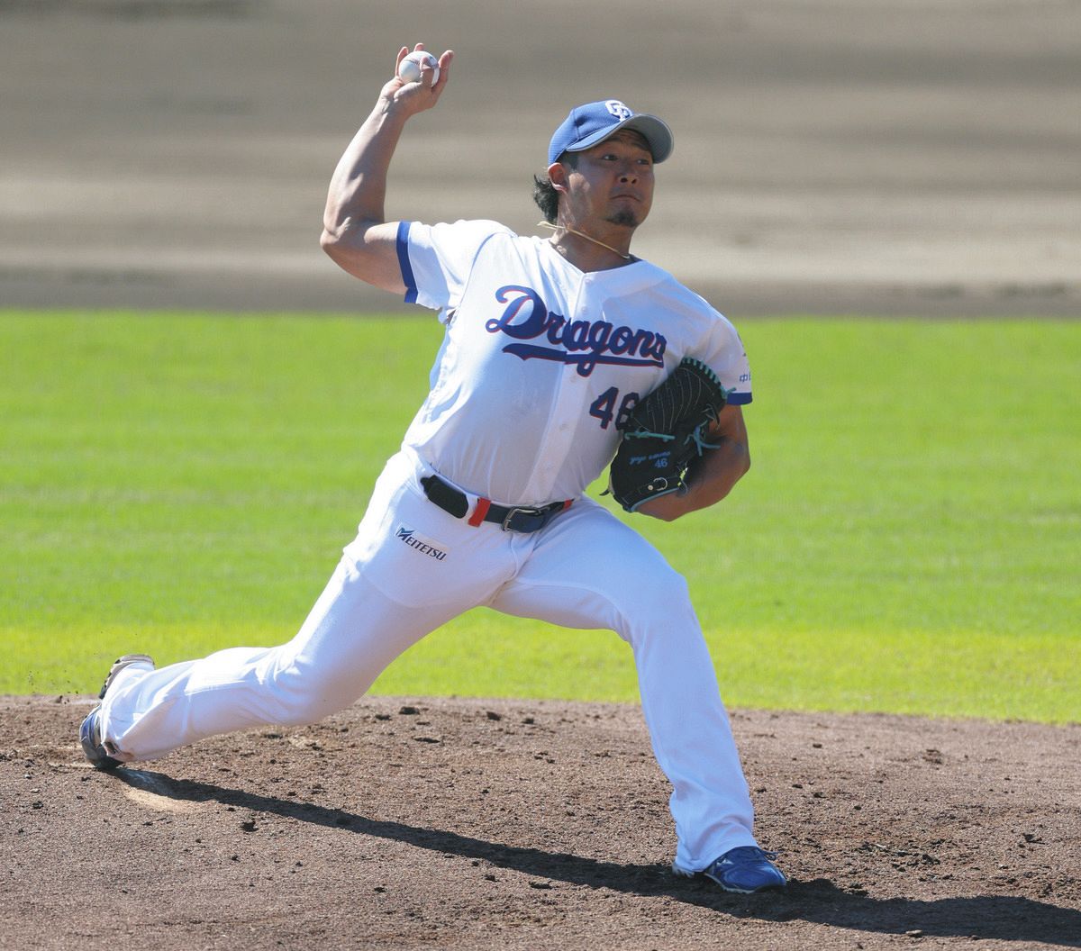 オリックス戦に先発し、７回１失点の梅野