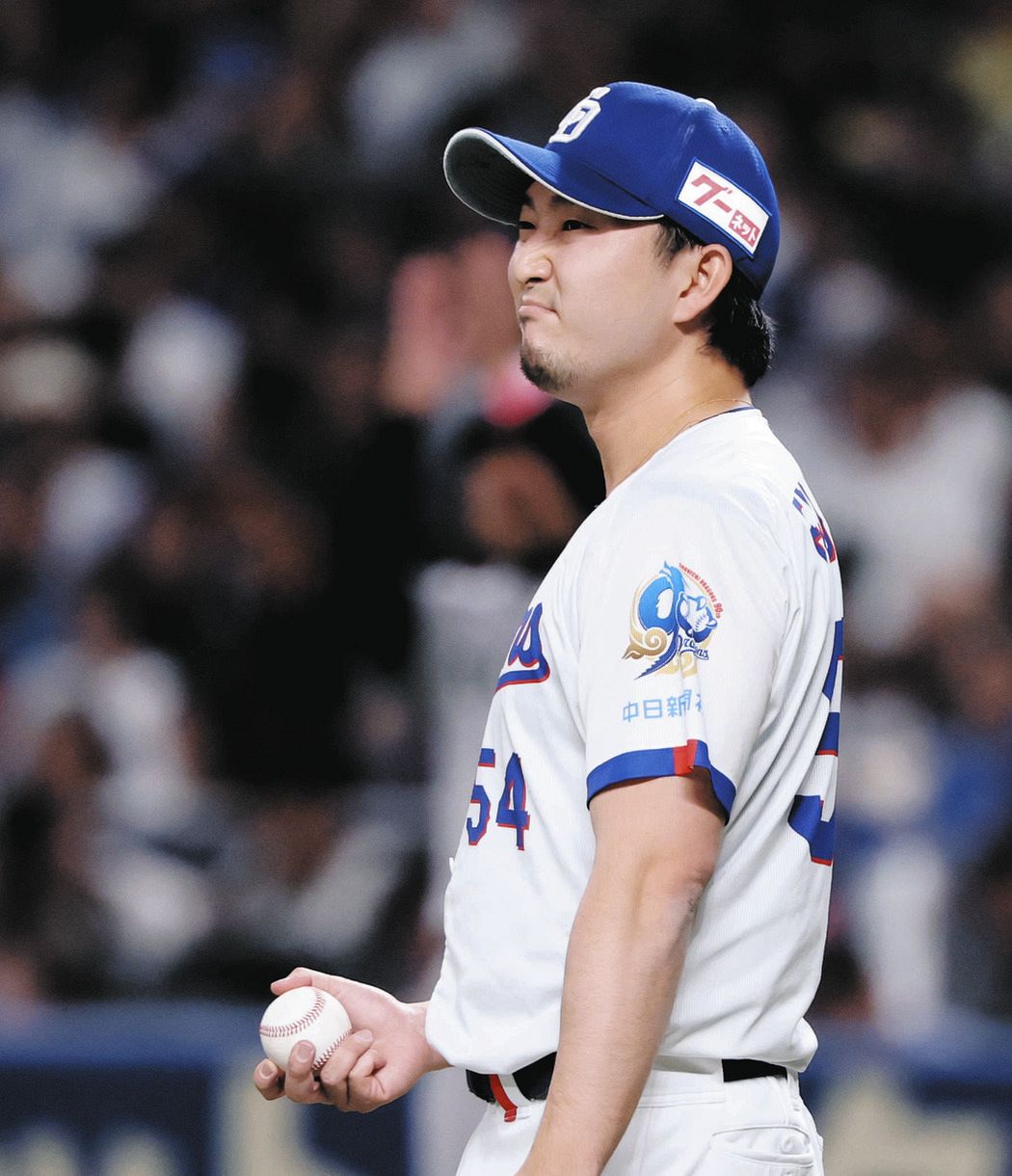 8回表、吉川に適時打を許した藤嶋