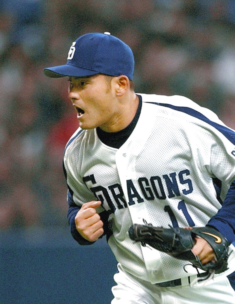 2004年、中日のエースとして優勝の原動力となった川上憲伸